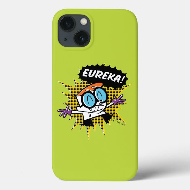 Dexter "Eureka!" Halftone Callout Graphic Case-Mate iPhone Case (Back)
