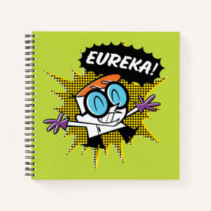 Dexter "Eureka!" Halftone Callout Graphic Notebook