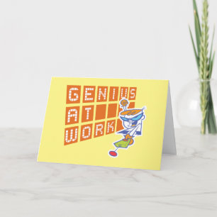 Dexter "Genius At Work" Card
