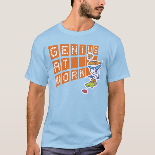 Dexter "Genius At Work" T-Shirt (Front)