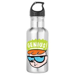 Dexter "Genius" Callout Graphic 532 Ml Water Bottle