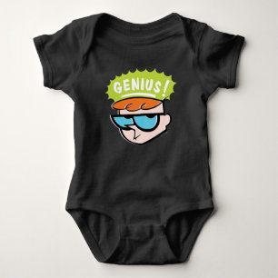 Dexter "Genius" Callout Graphic Baby Bodysuit