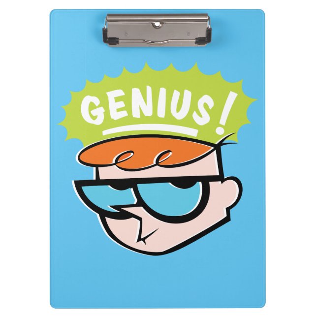Dexter "Genius" Callout Graphic Clipboard (Front)