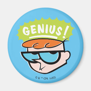 Dexter "Genius" Callout Graphic Magnet