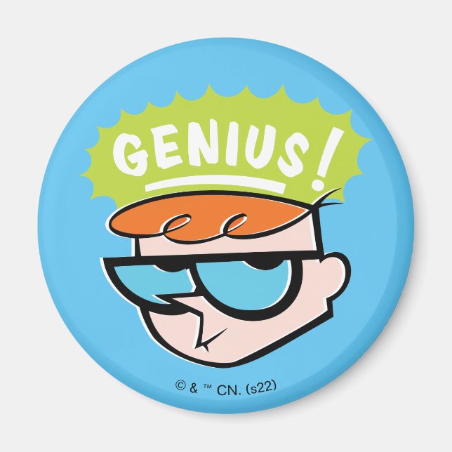 Dexter "Genius" Callout Graphic Magnet (Front)