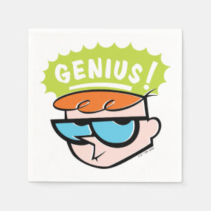 Dexter "Genius" Callout Graphic Napkin