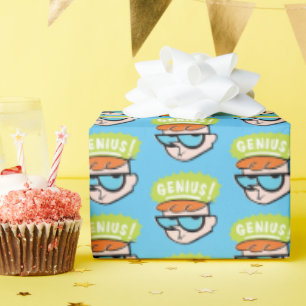 Dexter "Genius" Callout Graphic Wrapping Paper