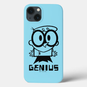 Dexter "Genius" Outline Graphic iPhone 13 Case