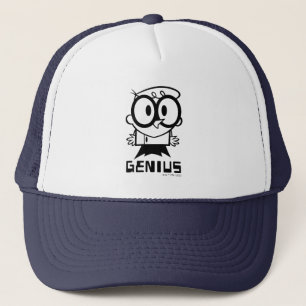 Dexter "Genius" Outline Graphic Trucker Hat