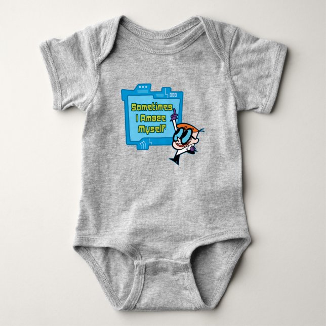 Dexter - Sometimes I Amaze Myself Baby Bodysuit (Front)