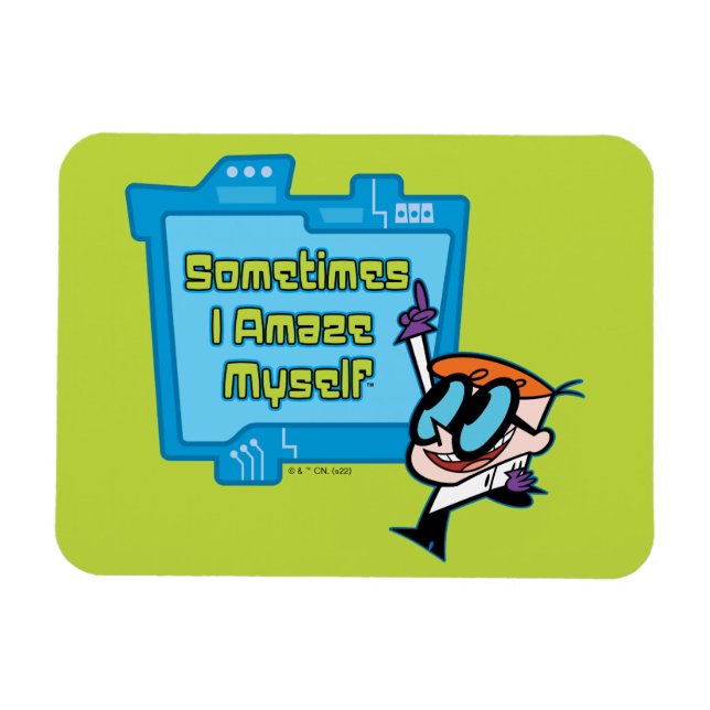 Dexter - Sometimes I Amaze Myself Magnet (Horizontal)