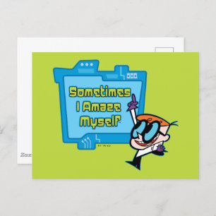 Dexter - Sometimes I Amaze Myself Postcard