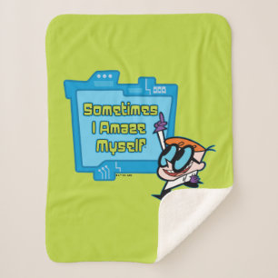 Dexter - Sometimes I Amaze Myself Sherpa Blanket