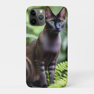 Dexter The Black Siamese Cat,  iPhone 11 Pro Case