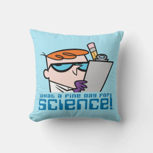 Dexter - What A Fine Day For Science! Cushion