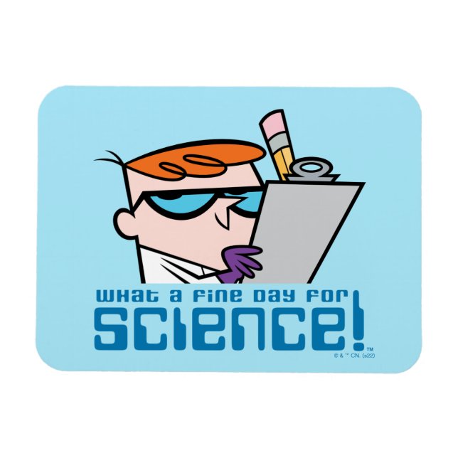 Dexter - What A Fine Day For Science! Magnet (Horizontal)