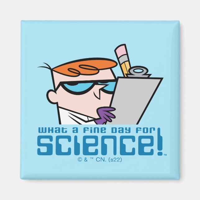 Dexter - What A Fine Day For Science! Magnet (Front)