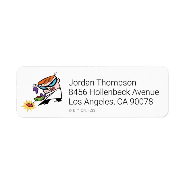 Dexter With Remote Return Address Label (Front)