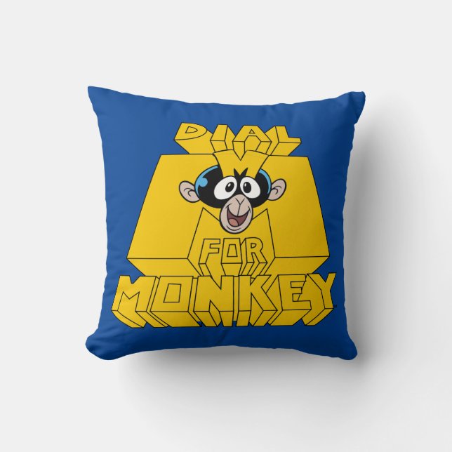 Dexter's Laboratory - Dial M For Monkey Cushion (Front)