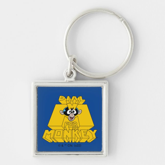 Dexter's Laboratory - Dial M For Monkey Key Ring (Front)