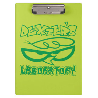 Dexter's Laboratory Face Logo Clipboard