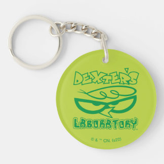 Dexter's Laboratory Face Logo Key Ring