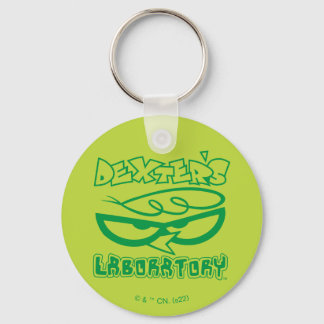 Dexter's Laboratory Face Logo Key Ring
