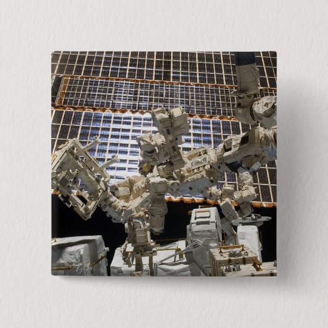 Dextre 15 Cm Square Badge (Front)