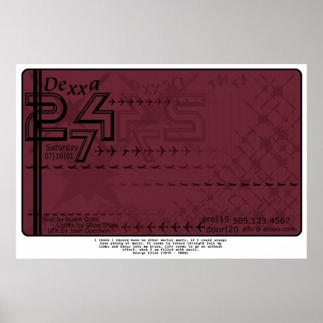 Dexxa Poster (Front)