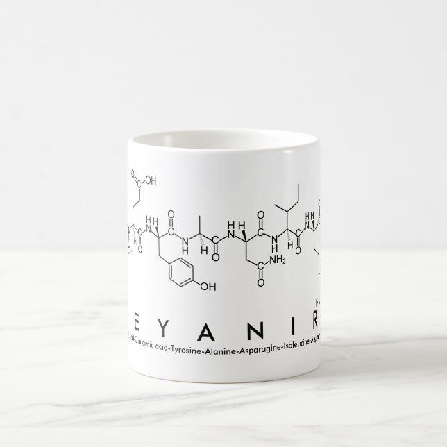 Deyanira peptide name mug (Center)