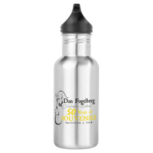 DF Celebration Weekend 2024 Water Bottle Silver