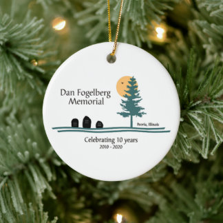 DF Memorial 10th Anniversary Rocks Ornament