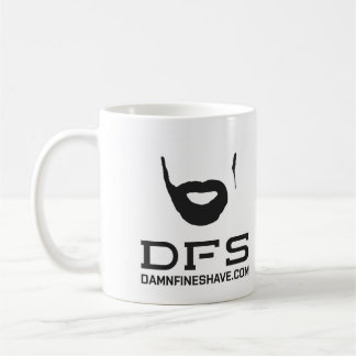 DFS white coffee mug