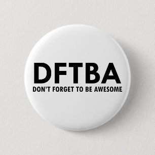 DFTBA 6 CM ROUND BADGE