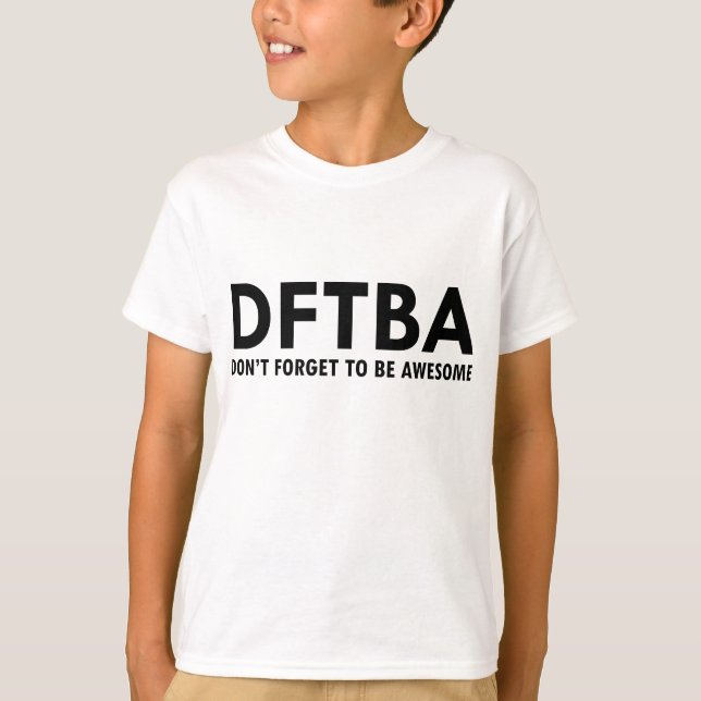 DFTBA T-Shirt (Front)