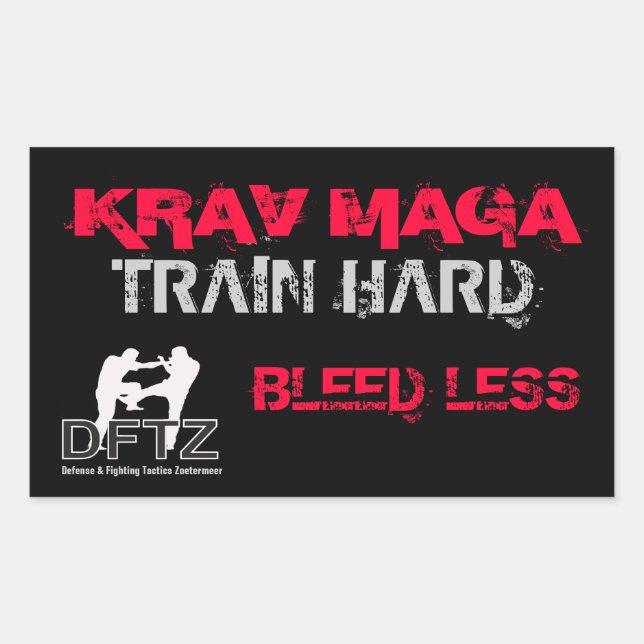DFTZ STICKER KRAV MAGA (Front)