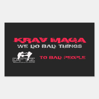 DFTZ STICKER KRAV MAGA