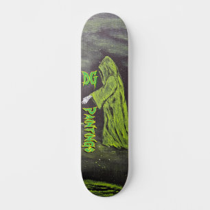 DG Paintings Green Reaper Skateboard