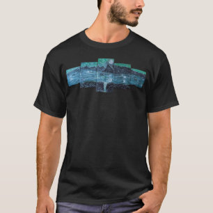 DG Paintings Mystic Moon Reflection T-Shirt