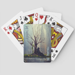 DG Paintings Resting Reaper Playing Cards