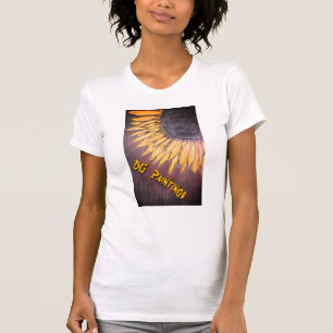 DG Paintings Sunflower Portrait T-Shirt