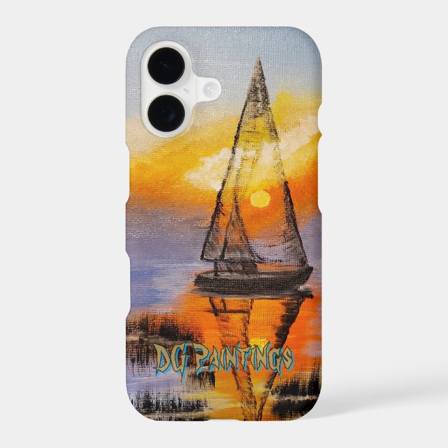 DG Paintings Sunrise Sail  (Back)