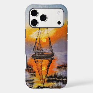DG Paintings Sunset Sail Phone Case