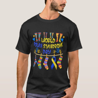 DH World Down Syndrome Day Shirt, Rock Your Socks T-Shirt