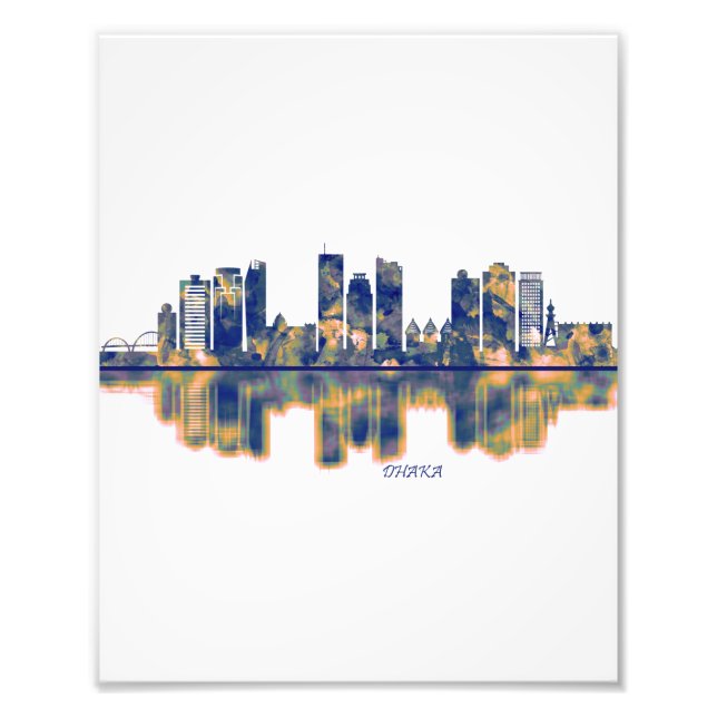 Dhaka Skyline Photo Print (Front)