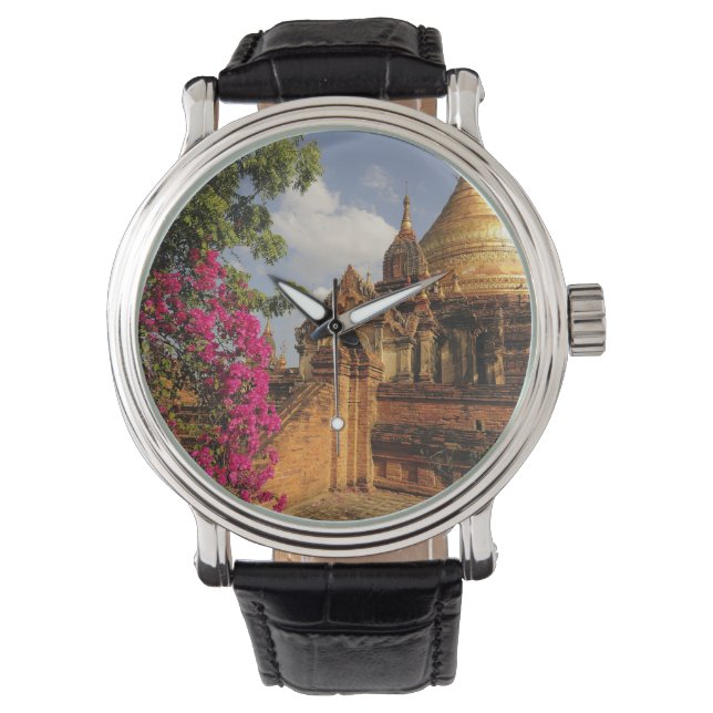 Dhamma Yazaka Pagoda at Bagan (Pagan), Myanmar Watch (Front)
