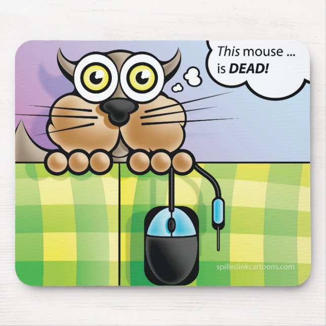 Dharma vs. Mouse Mouspad Mouse Pad (Front)