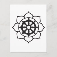 Dharma Wheel Lotus