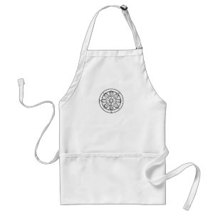 Dharma Wheel Standard Apron