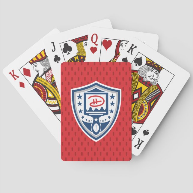 DHartist League Collection (Red) - Playing Cards (Back)